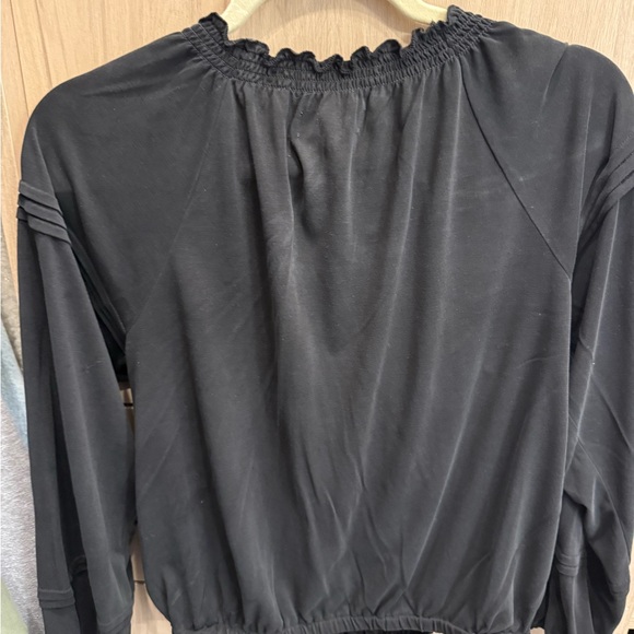 Lucky Brand Charcoal Blouse - Picture 3 of 4